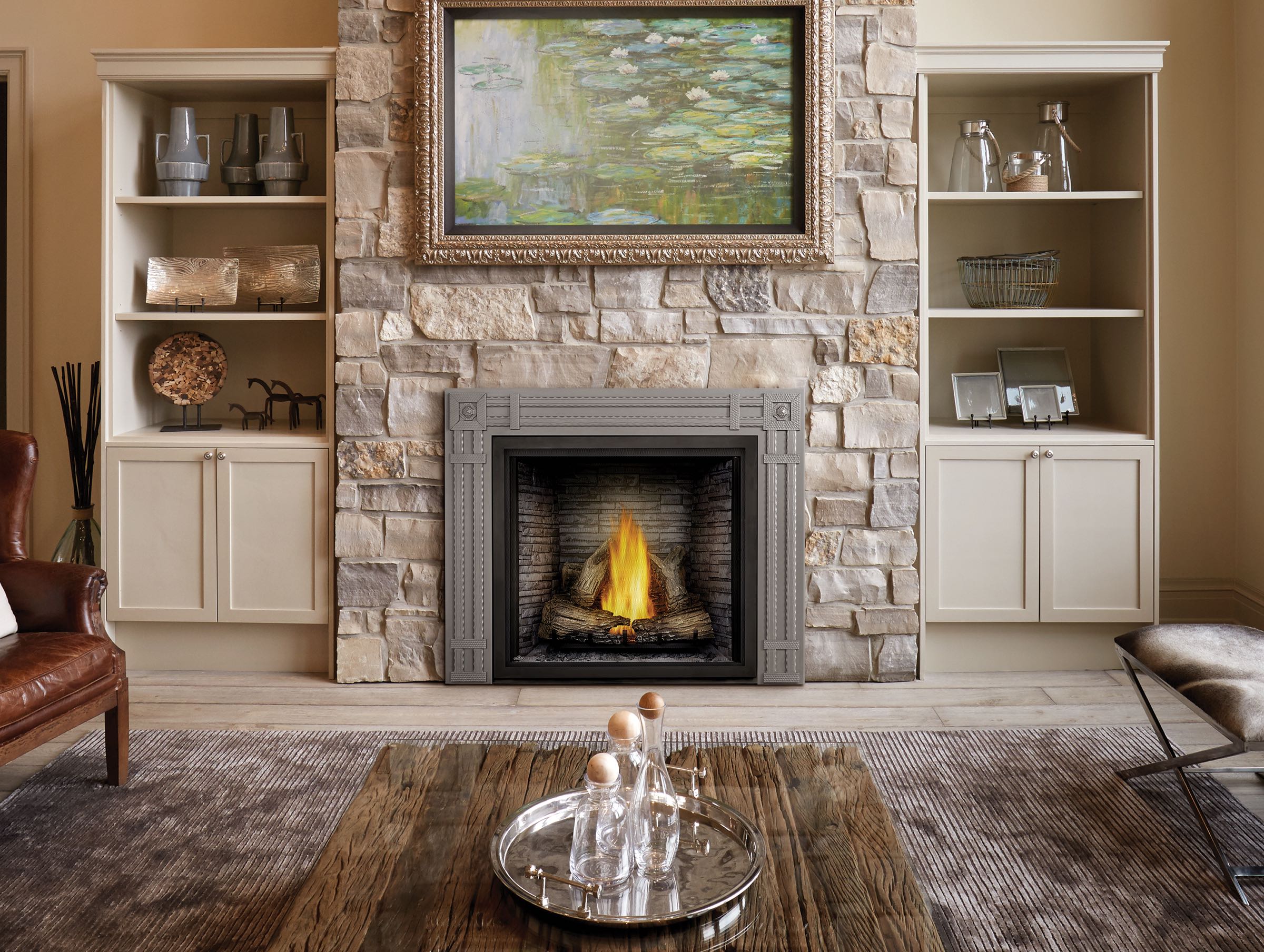 HDX35 Napoleon Fireplace Overridge Fireplace